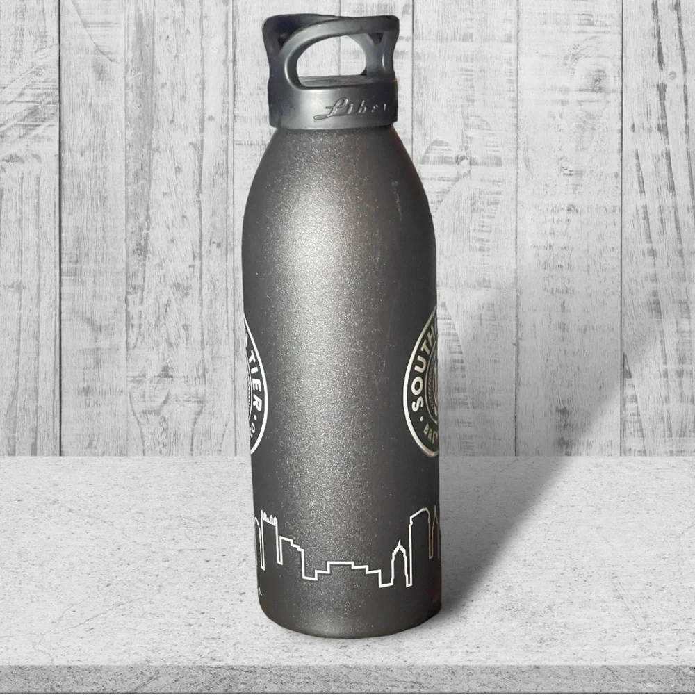 Liberty Southern Tier BPA Free Water Bottle with Cap, 24 Oz Aluminum Made in USA